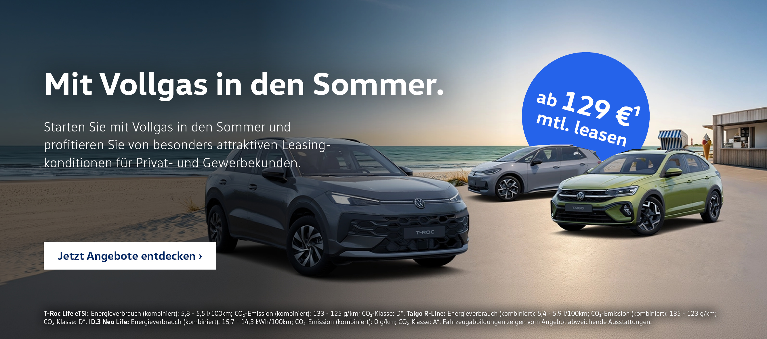 VW Leasingangebote Q3