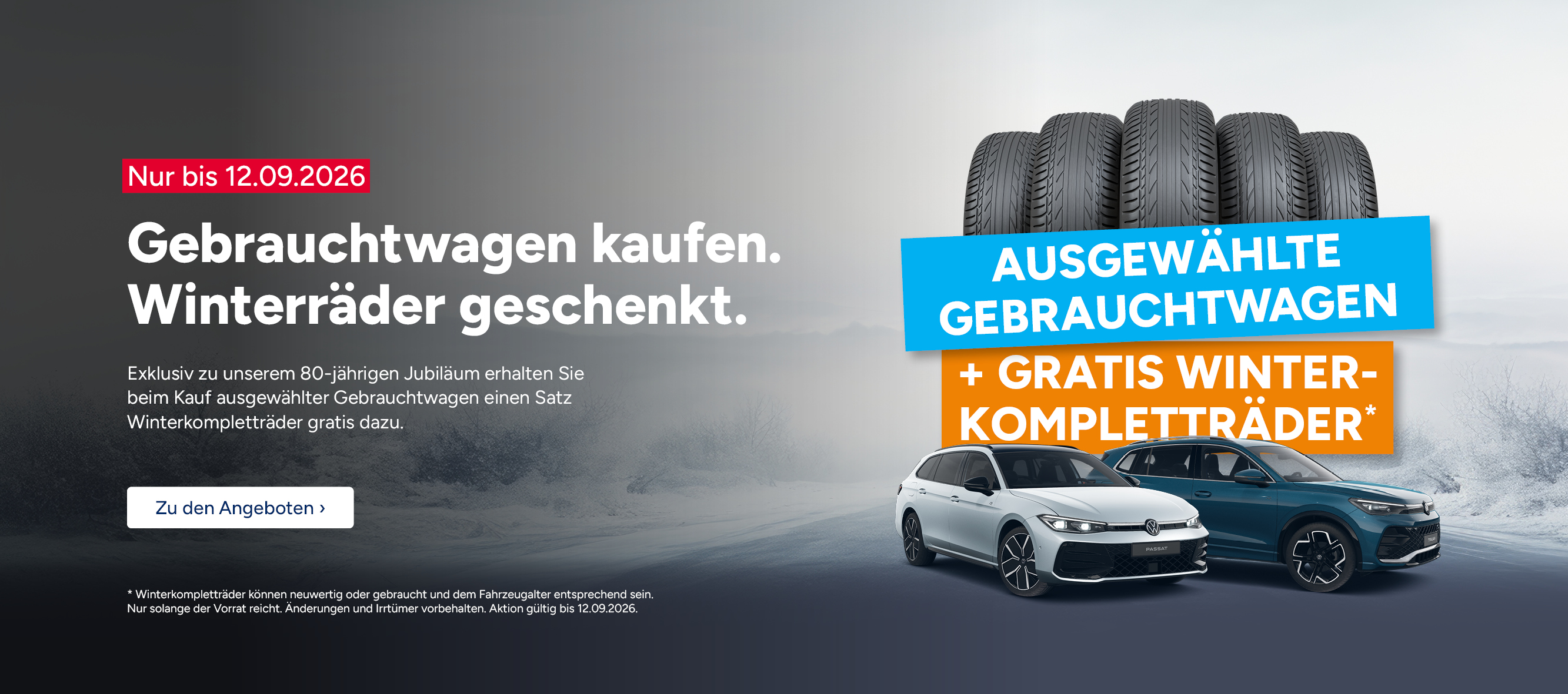 80 Jahre Aktion GW - Gratis Winterräder