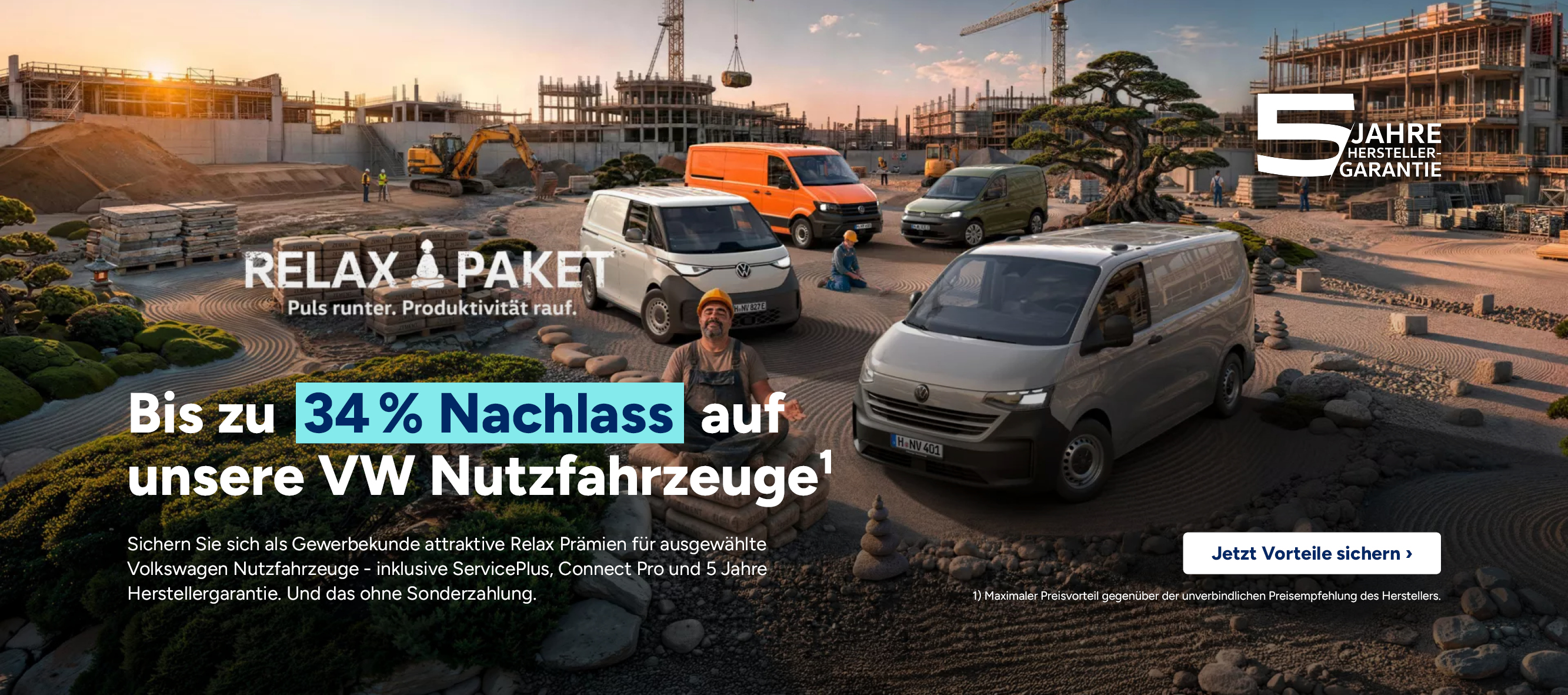 VW NFZ Relax Paket