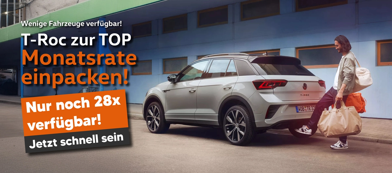 Slider T-Roc Last Minute