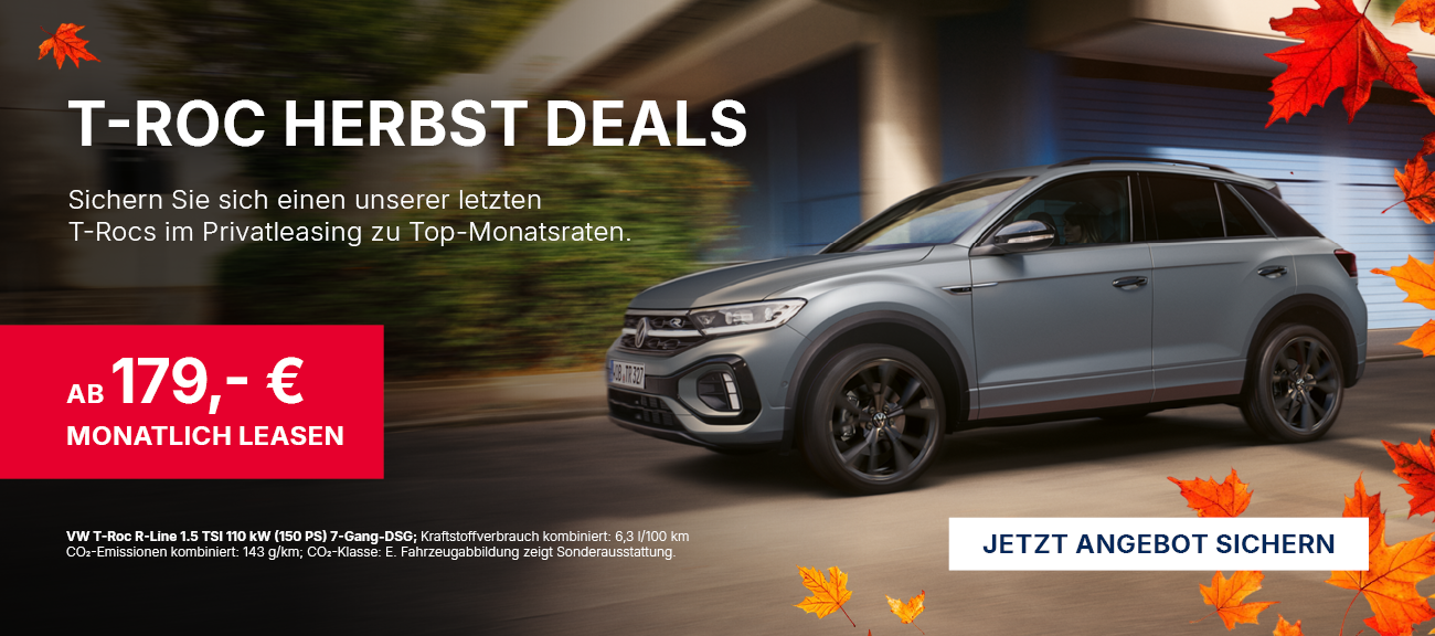 T-Roc Herbst Deals