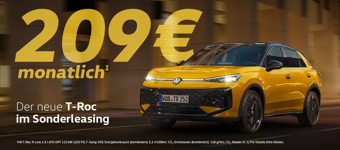 T-Roc Knallerleasing