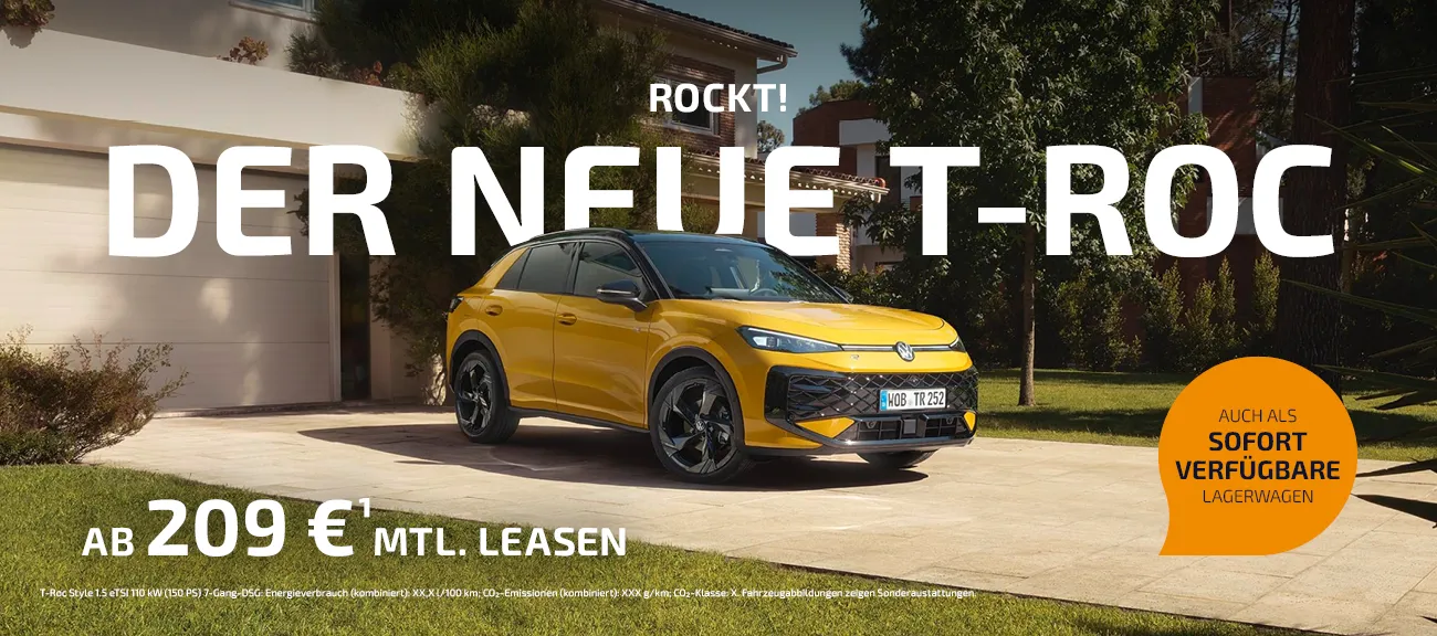 T-Roc Knallerleasing
