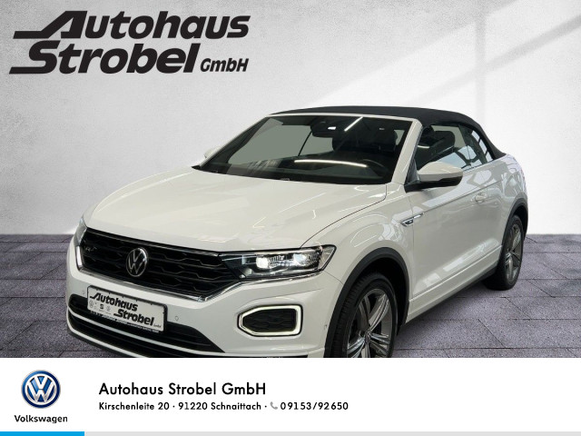 T-Roc Cabriolet 1.5 TSI DSG R-Line LED Leder Navi Kamera ACC Lane-Ass Keyless Blind Spot.