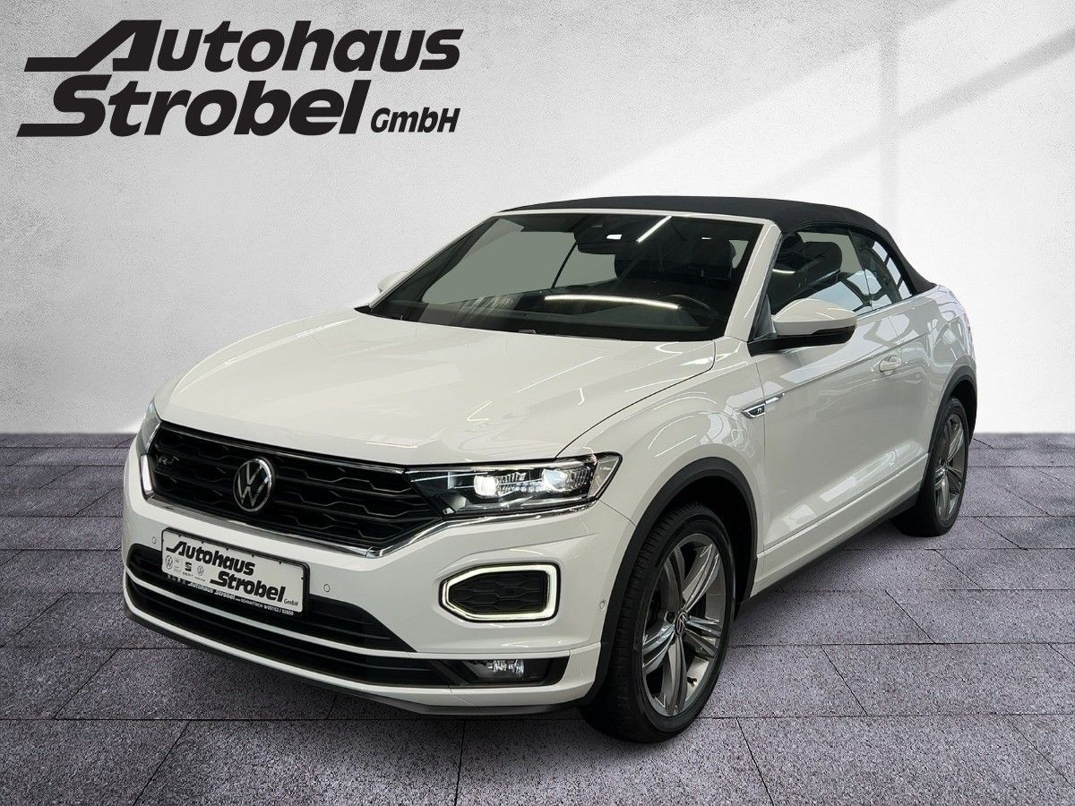 T-Roc Cabriolet 1.5 TSI DSG R-Line LED Leder Navi Kamera ACC Lane-Ass Keyless Blind Spot.