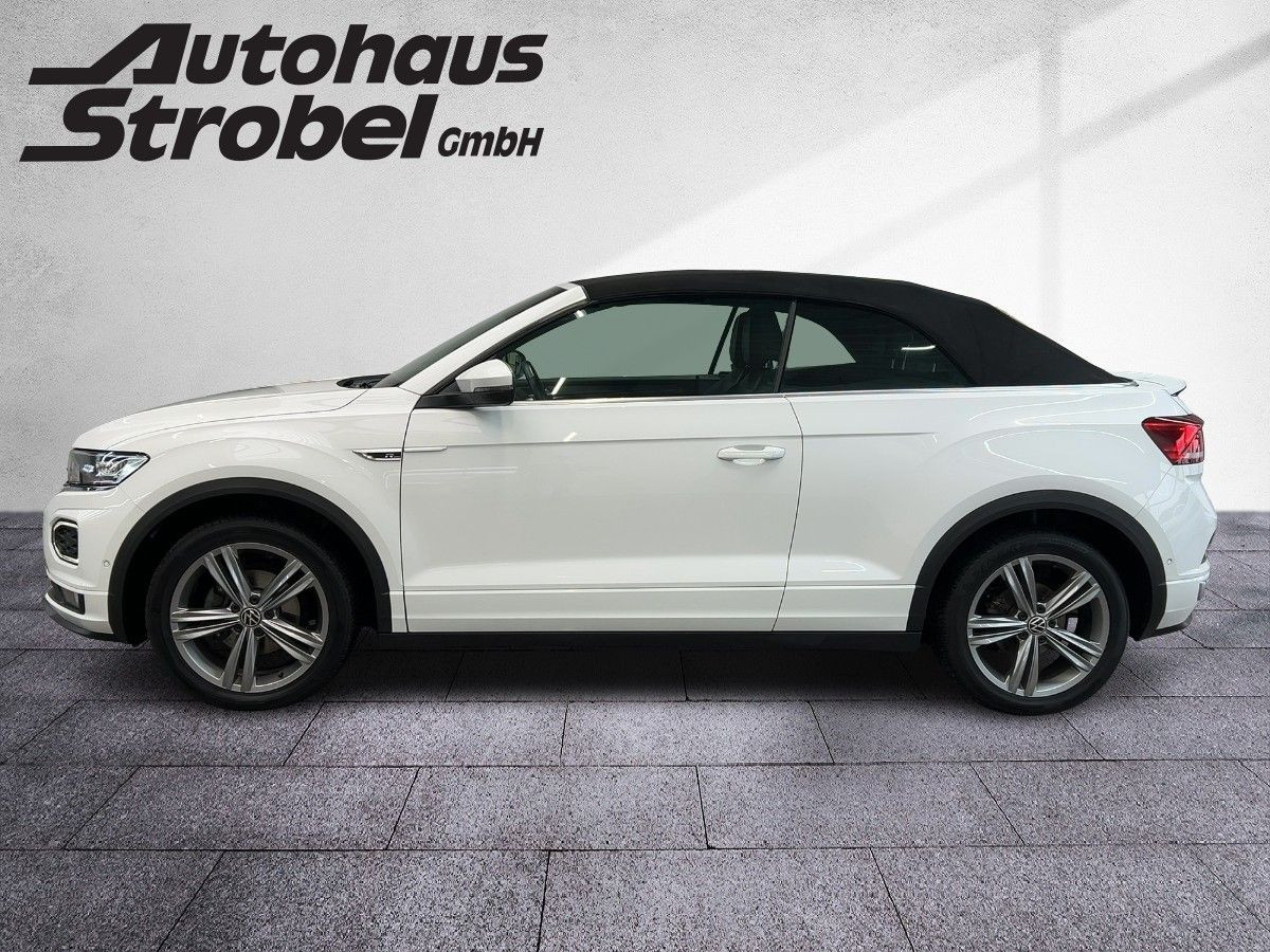 T-Roc Cabriolet 1.5 TSI DSG R-Line LED Leder Navi Kamera ACC Lane-Ass Keyless Blind Spot.