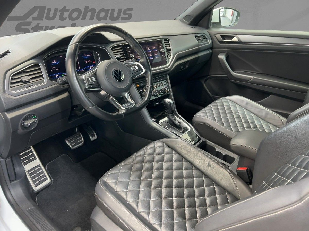 T-Roc Cabriolet 1.5 TSI DSG R-Line LED Leder Navi Kamera ACC Lane-Ass Keyless Blind Spot.