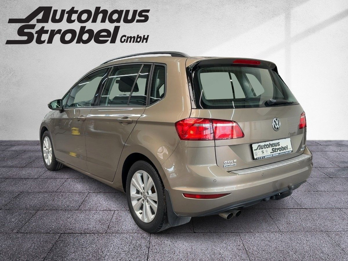 Golf Sportsvan 1.4 TSI DSG Comfortline AHK Tempo Climatronic Bluet. Sitzh.