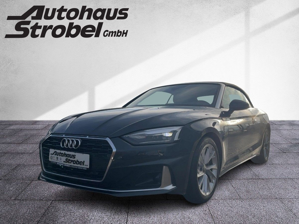 A5 Cabriolet 2.0 TFSI S-Ttronic Navi Kamera LED Alcantara Klima Bluet. Sitzh.