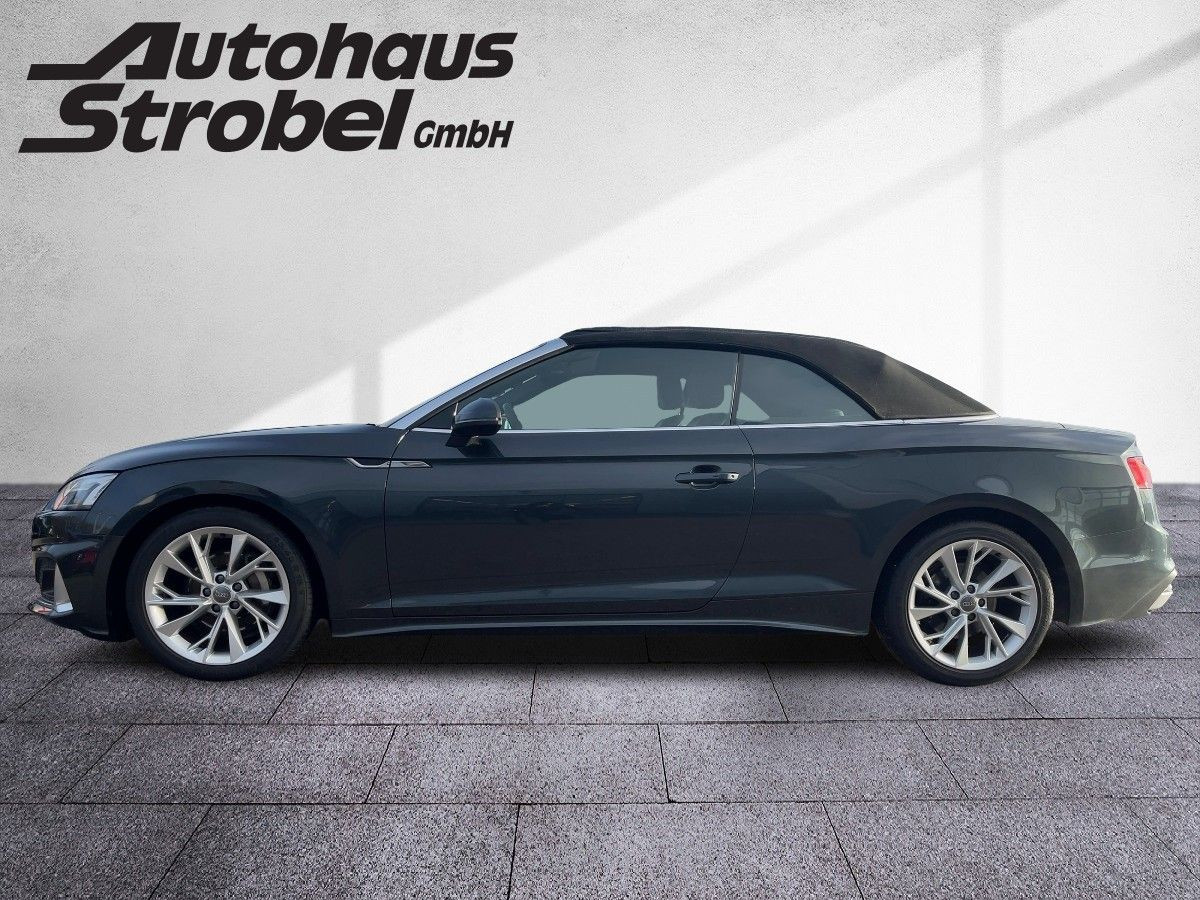 A5 Cabriolet 2.0 TFSI S-Ttronic Navi Kamera LED Alcantara Klima Bluet. Sitzh.
