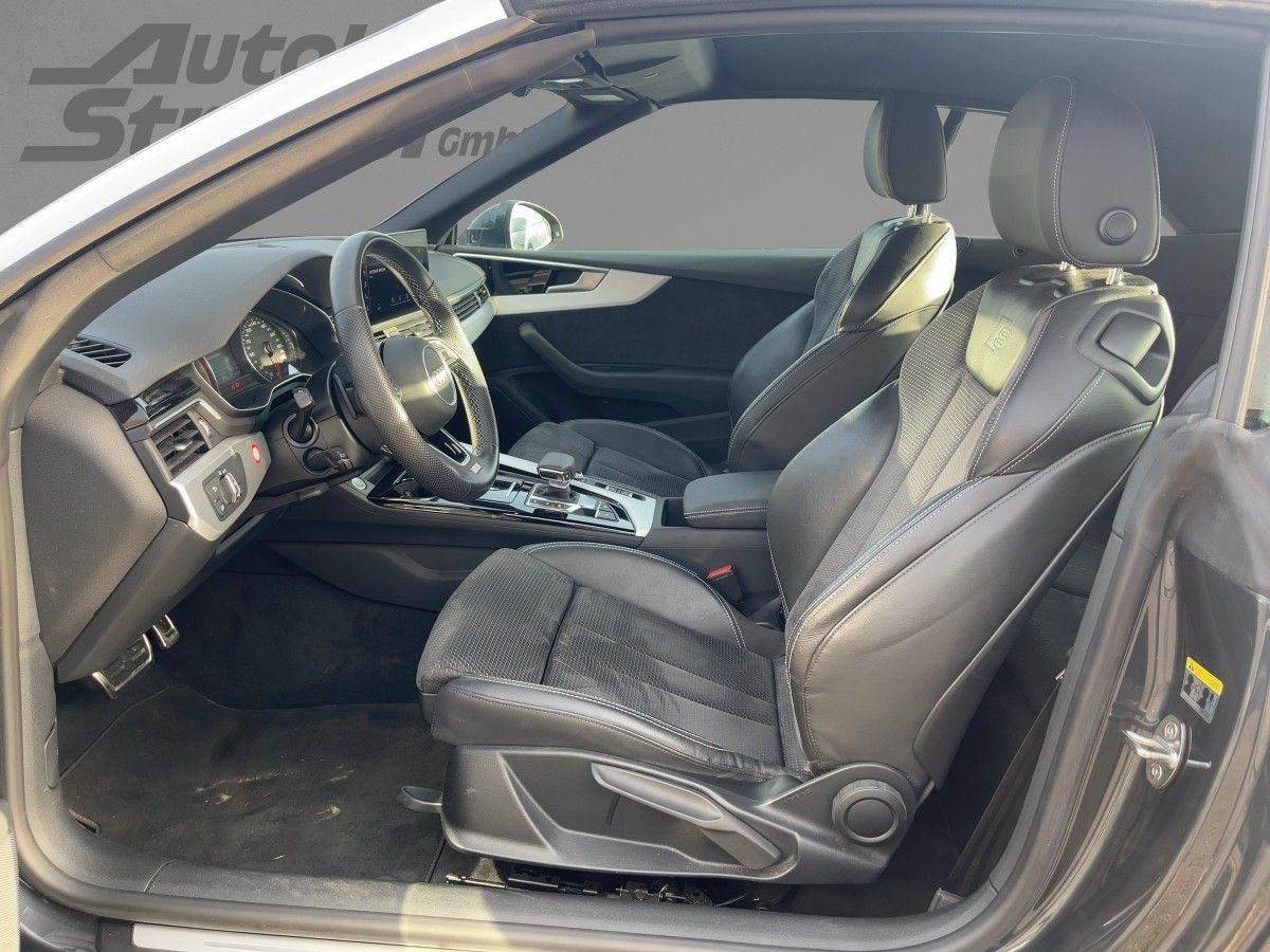 A5 Cabriolet 2.0 TFSI S-Ttronic Navi Kamera LED Alcantara Klima Bluet. Sitzh.