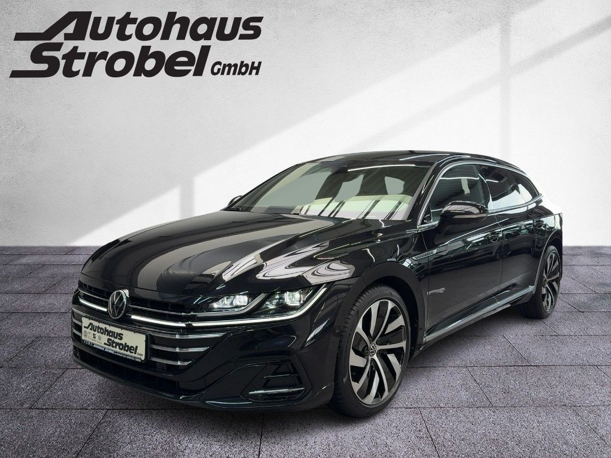 Arteon Shootingbrake 2.0 TDI DSG 4M R-Line ab 3,99% AHK ACC Head-Up LED Navi Leder Area View