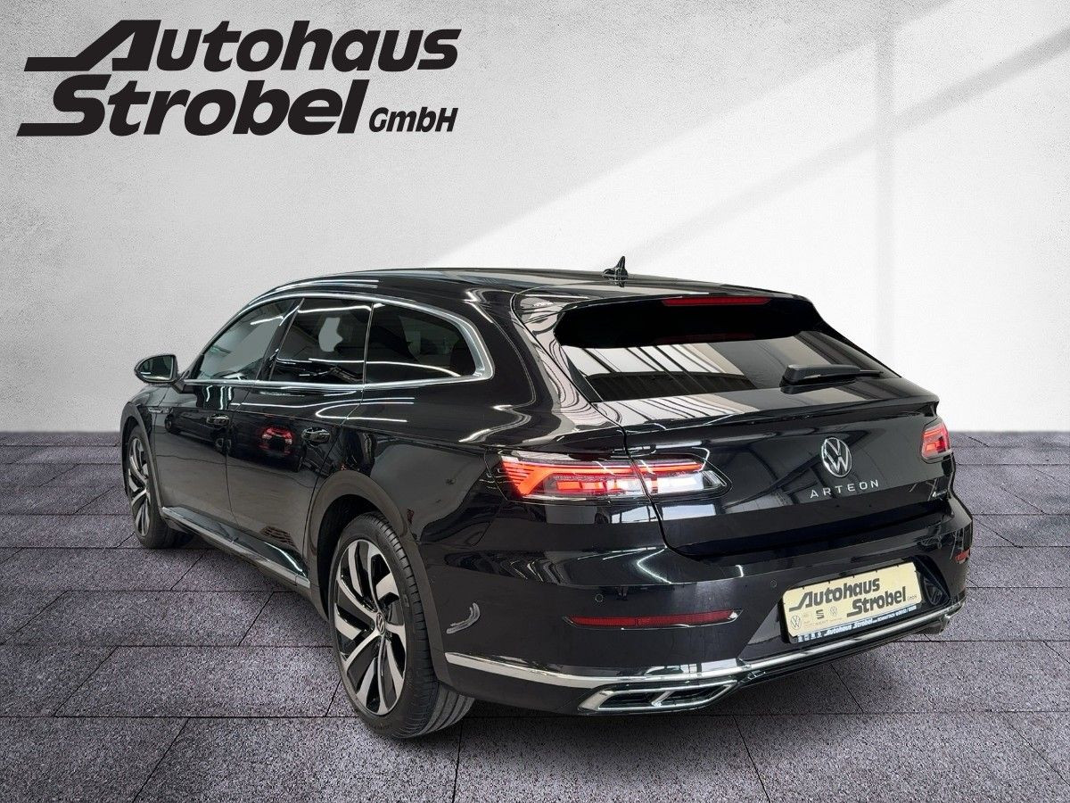 Arteon Shootingbrake 2.0 TDI DSG 4M R-Line ab 3,99% AHK ACC Head-Up LED Navi Leder Area View