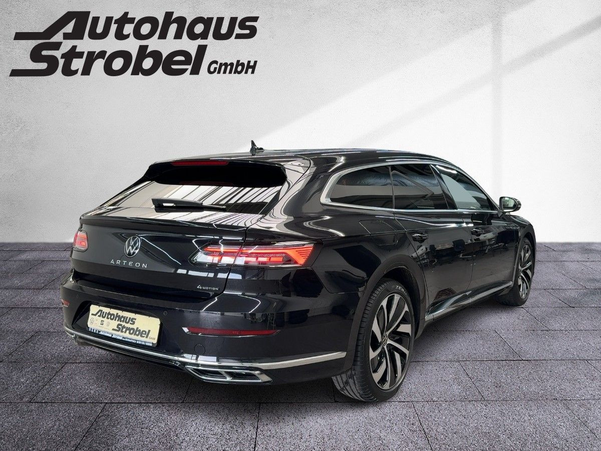 Arteon Shootingbrake 2.0 TDI DSG 4M R-Line ab 3,99% AHK ACC Head-Up LED Navi Leder Area View