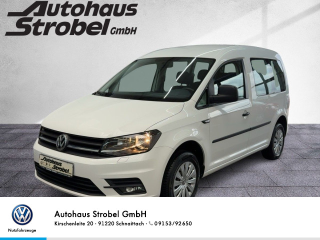 Caddy 2.0 TDI Basis 7-Sitze Parkp. Sitzh. Klima Nebel e...