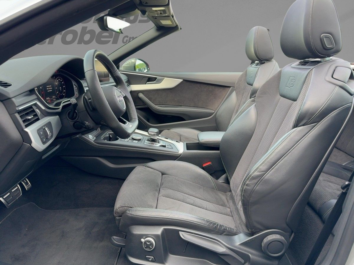 A5 Cabriolet 2.0 TFSI S-Tronic S-Line Navi Matrix-LED Tempo Kamera Sitzh.