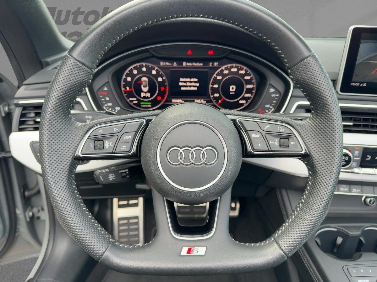 A5 Cabriolet 2.0 TFSI S-Tronic S-Line Navi Matrix-LED Tempo Kamera Sitzh.