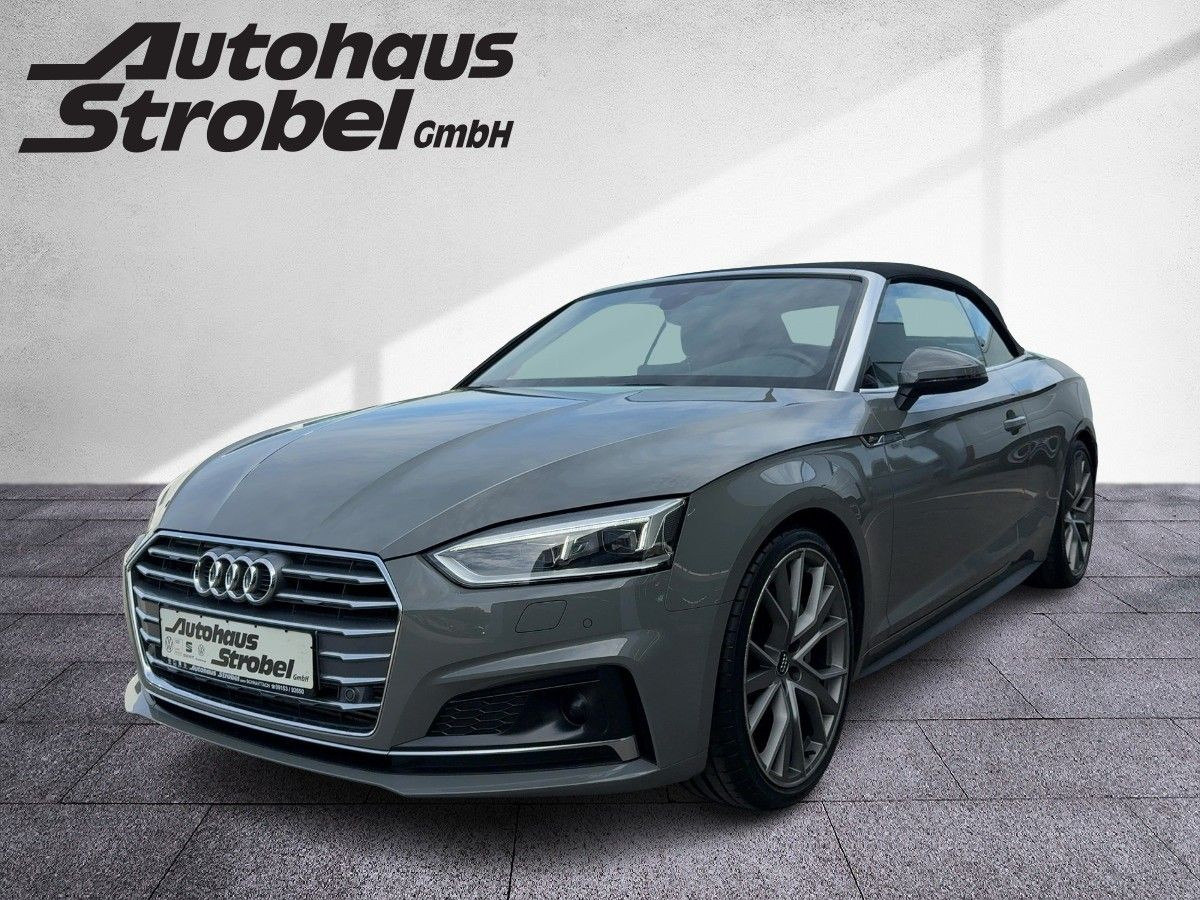 A5 Cabriolet 2.0 TFSI S-Tronic S-Line Navi Matrix-LED Tempo Kamera Sitzh.