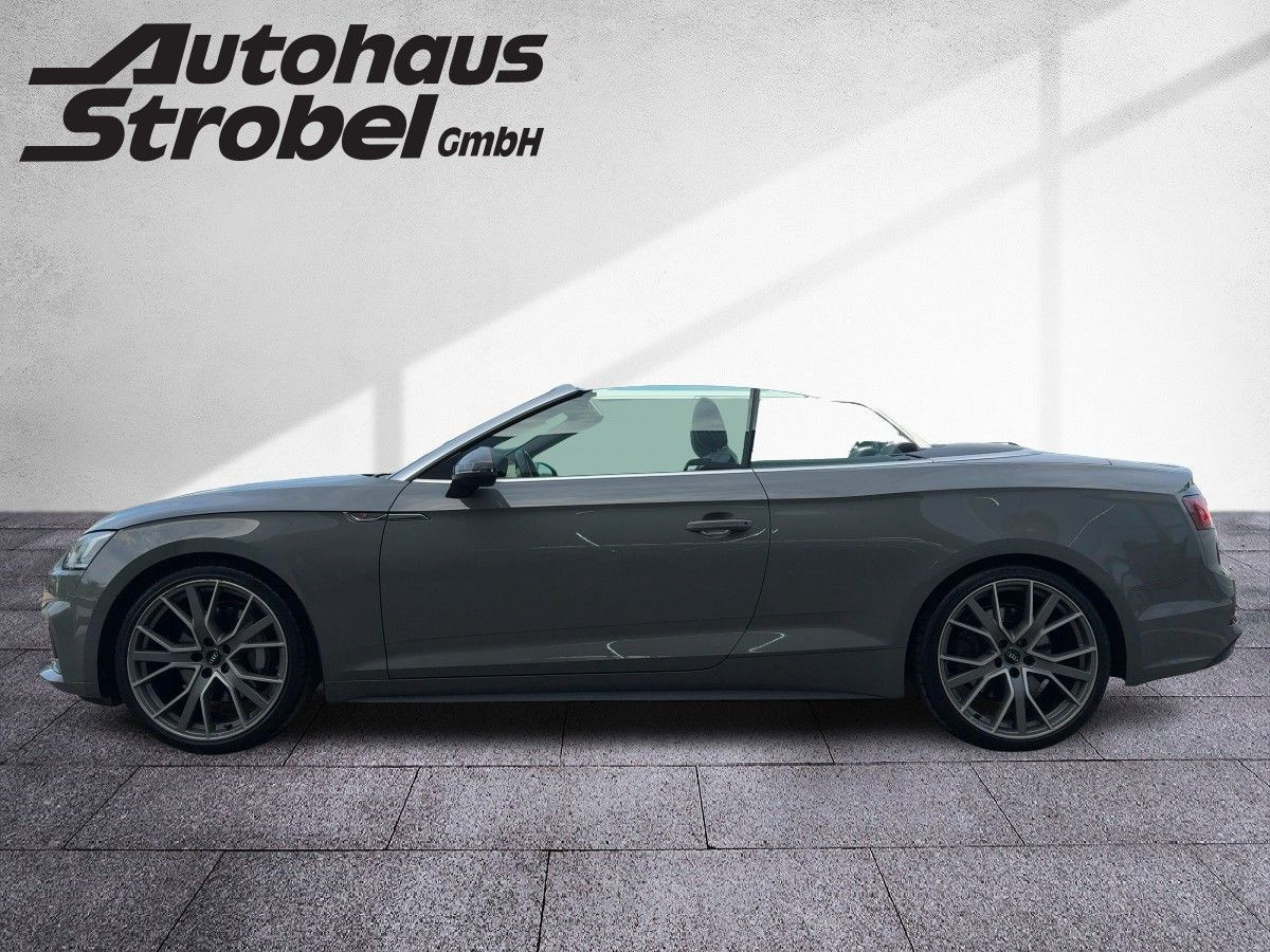A5 Cabriolet 2.0 TFSI S-Tronic S-Line Navi Matrix-LED Tempo Kamera Sitzh.