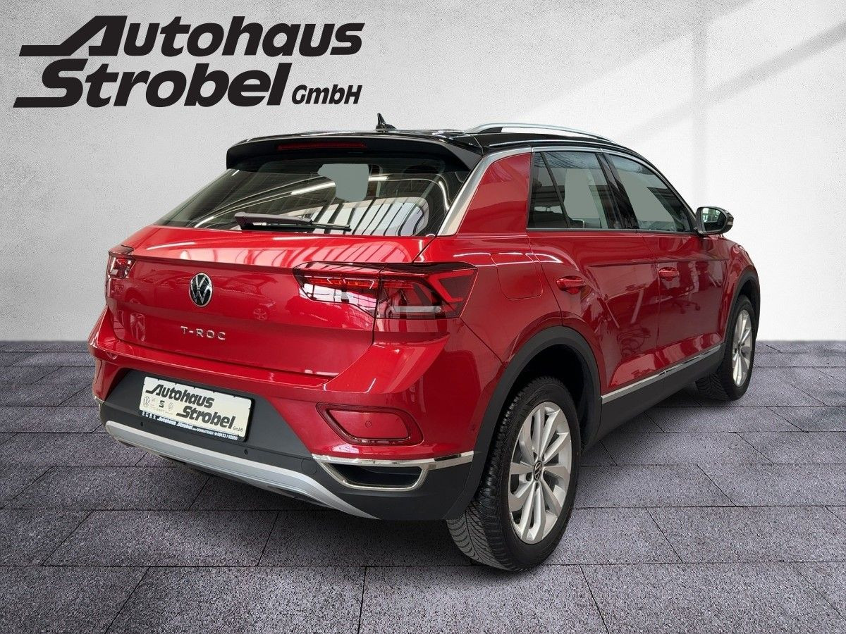 T-Roc 1.5 TSI DSG Style ACC Navi Climatronic LED-Plus Kamera CarPlay Lane Assist