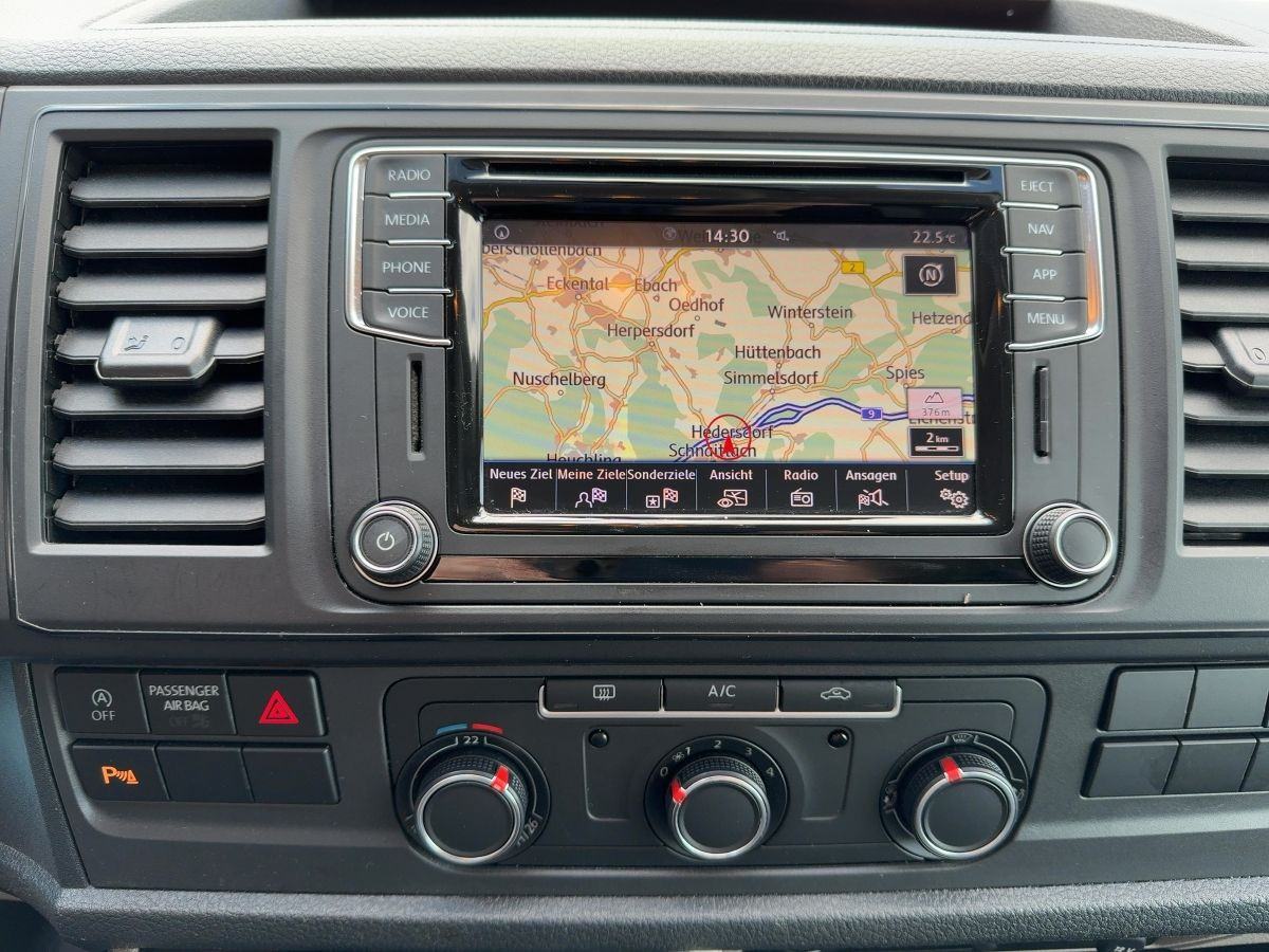 T6 Kombi 2.0 TDI 9-Sitze Navi Klima Bluet. Parkp. elektr. Spiegel + FH