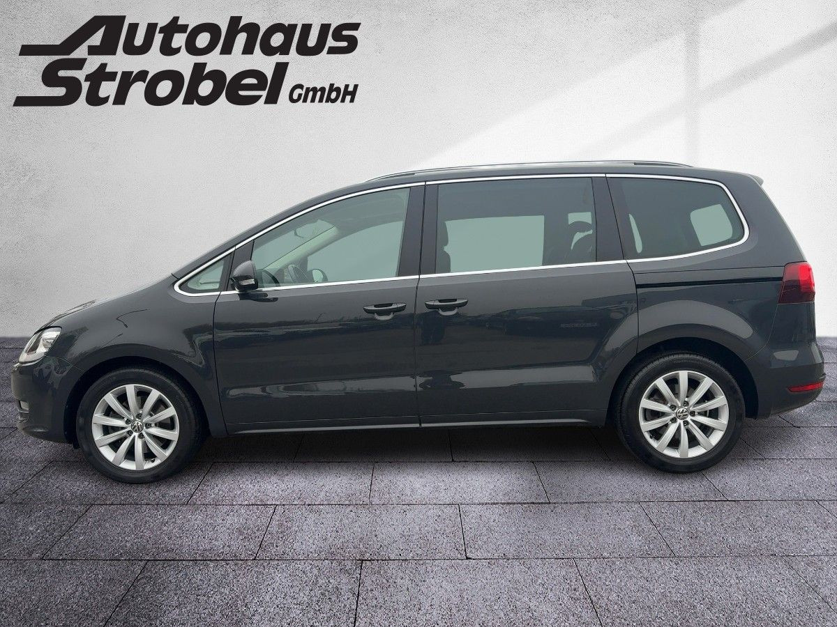 Sharan 2.0 TDI DSG Highline ACC Navi Bi-Xenon Kamera Keyless Climatronic Sitzh.