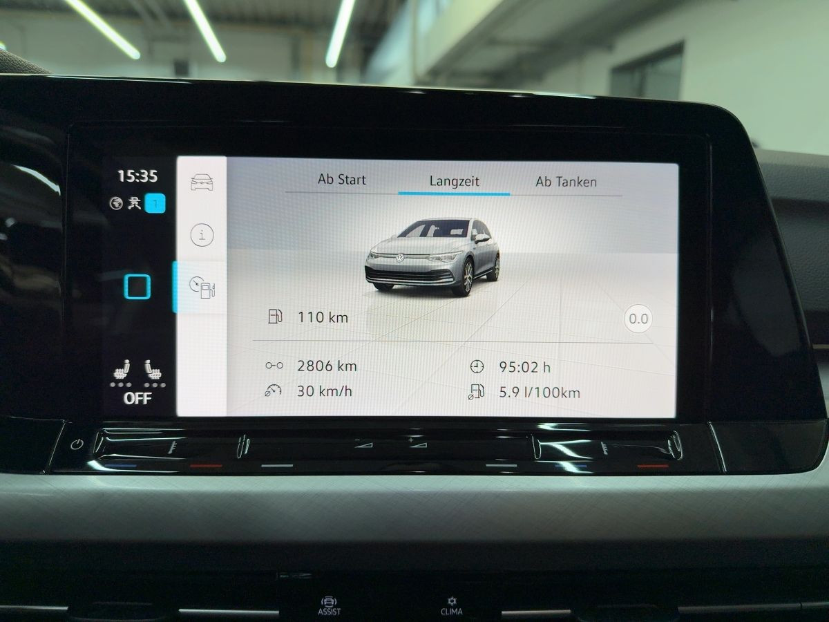 Golf VIII 1.5 TSI Life ACC Navi LED Kamera Keyless Lane Ass. Climatronic Sitzh.