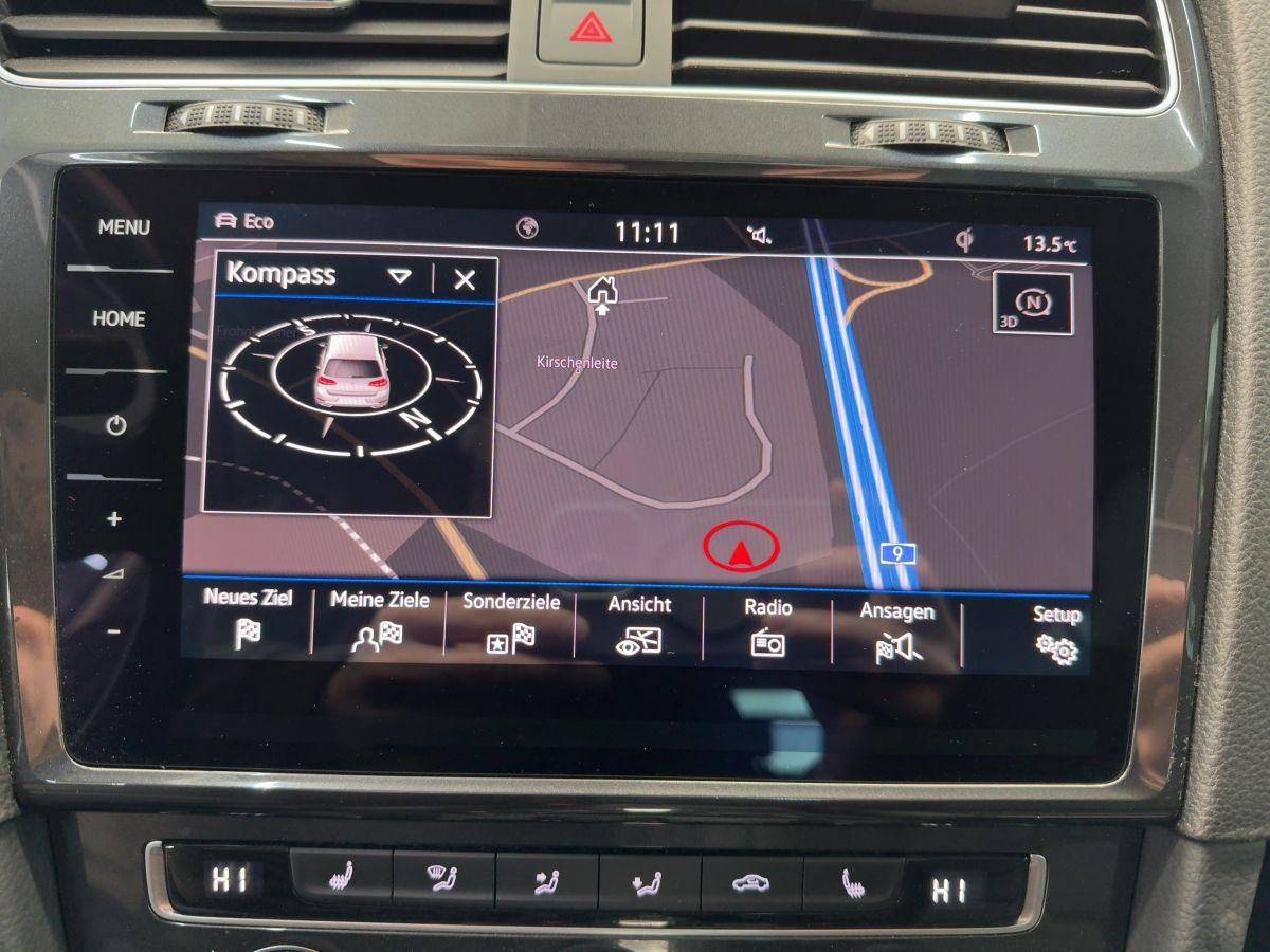 Golf VII E-Golf Wärmep. ACC Navi LED Leder Kamera Lane Ass. Bluet. Sitzh.