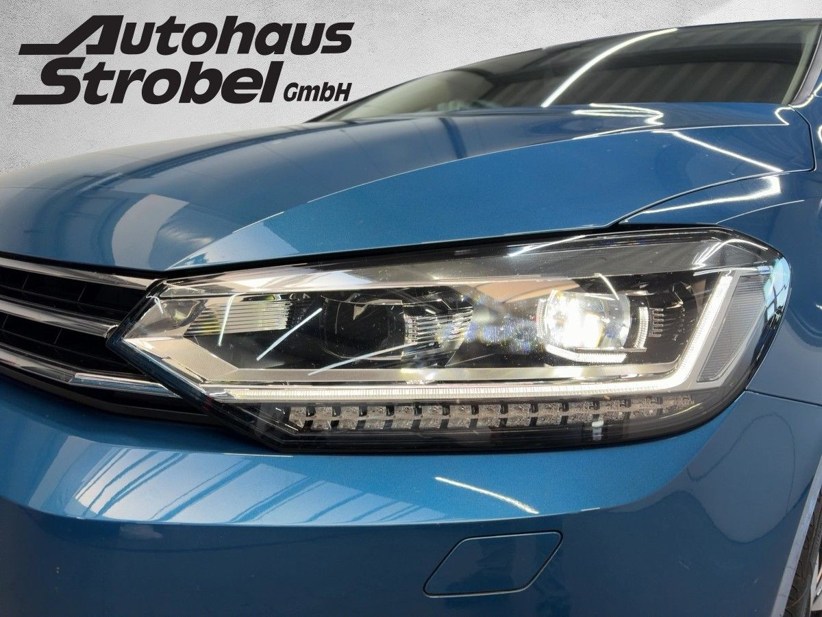 Touran 2.0 TDI DSG Highline 3,99% AHK ACC Navi LED Climatronic Bluet. Sitzh.