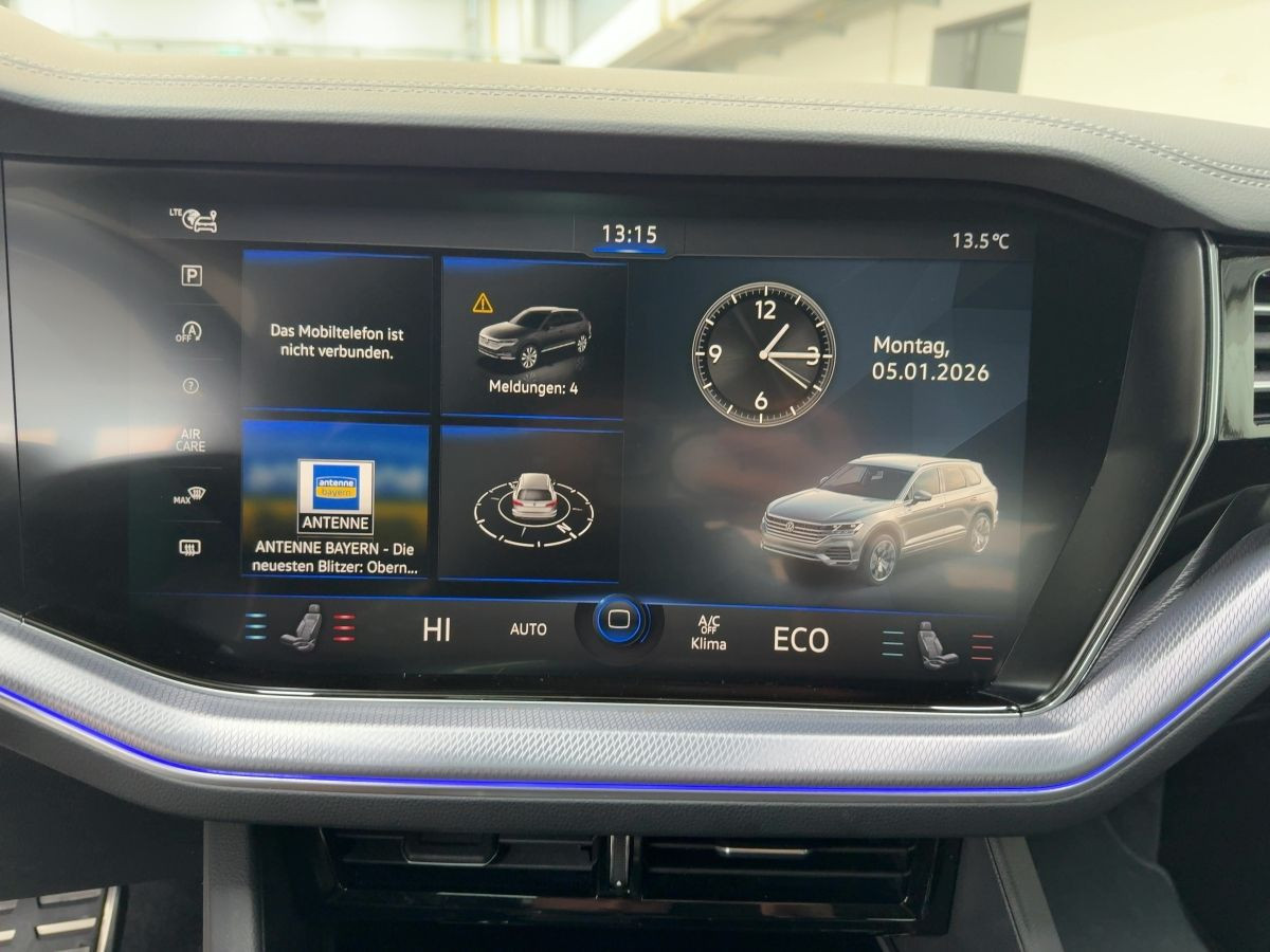 Touareg 4.0 V8 TDI DSG 4M R-Line ab 3,99% AHK Navi Standh. Pano LED-Matrix Luft