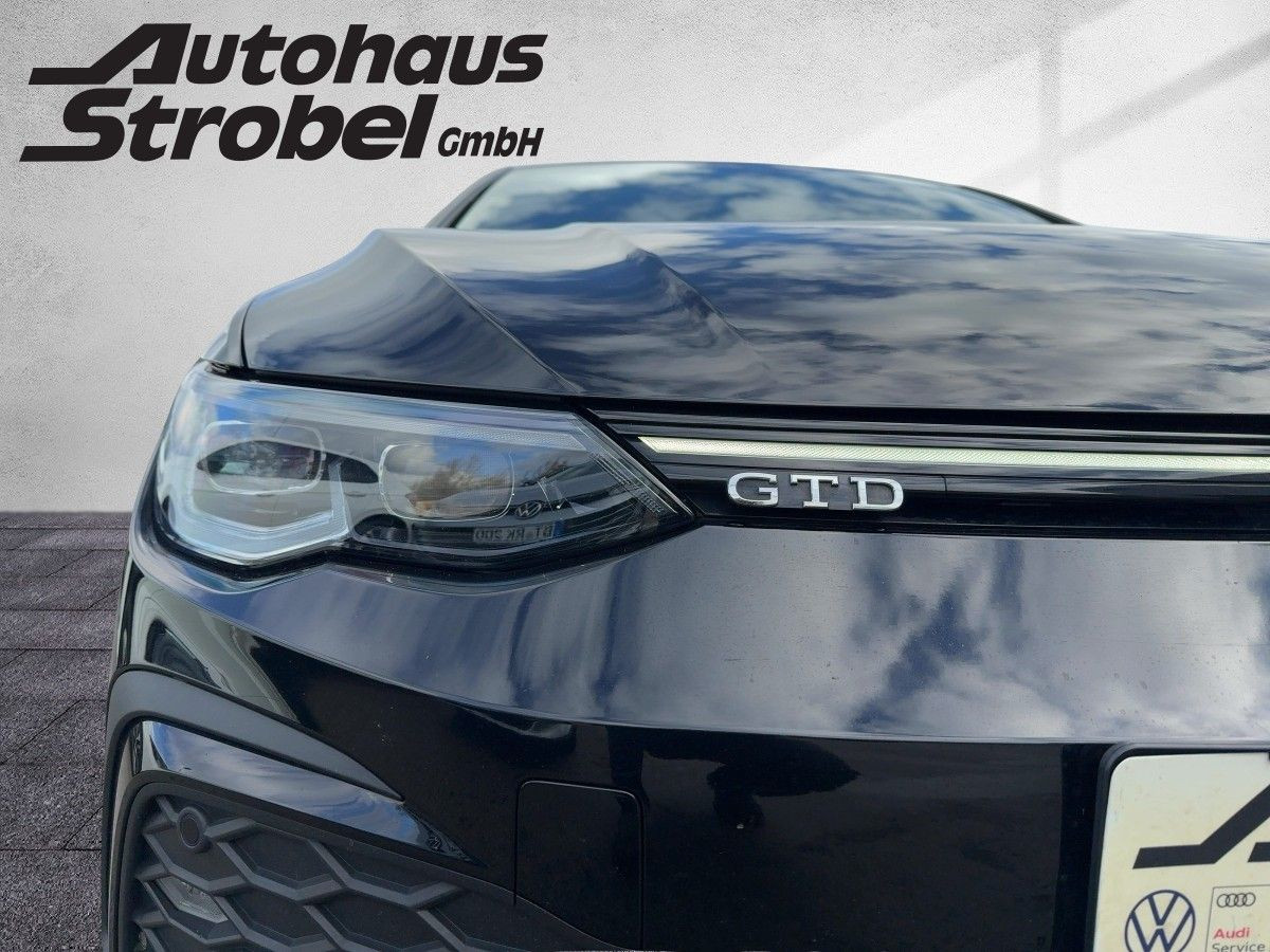 Golf VIII GTD 2.0 TDI DSG BLACK STYLE ACC DCC Navi LED-Matrix HarmanKardon Bluet.