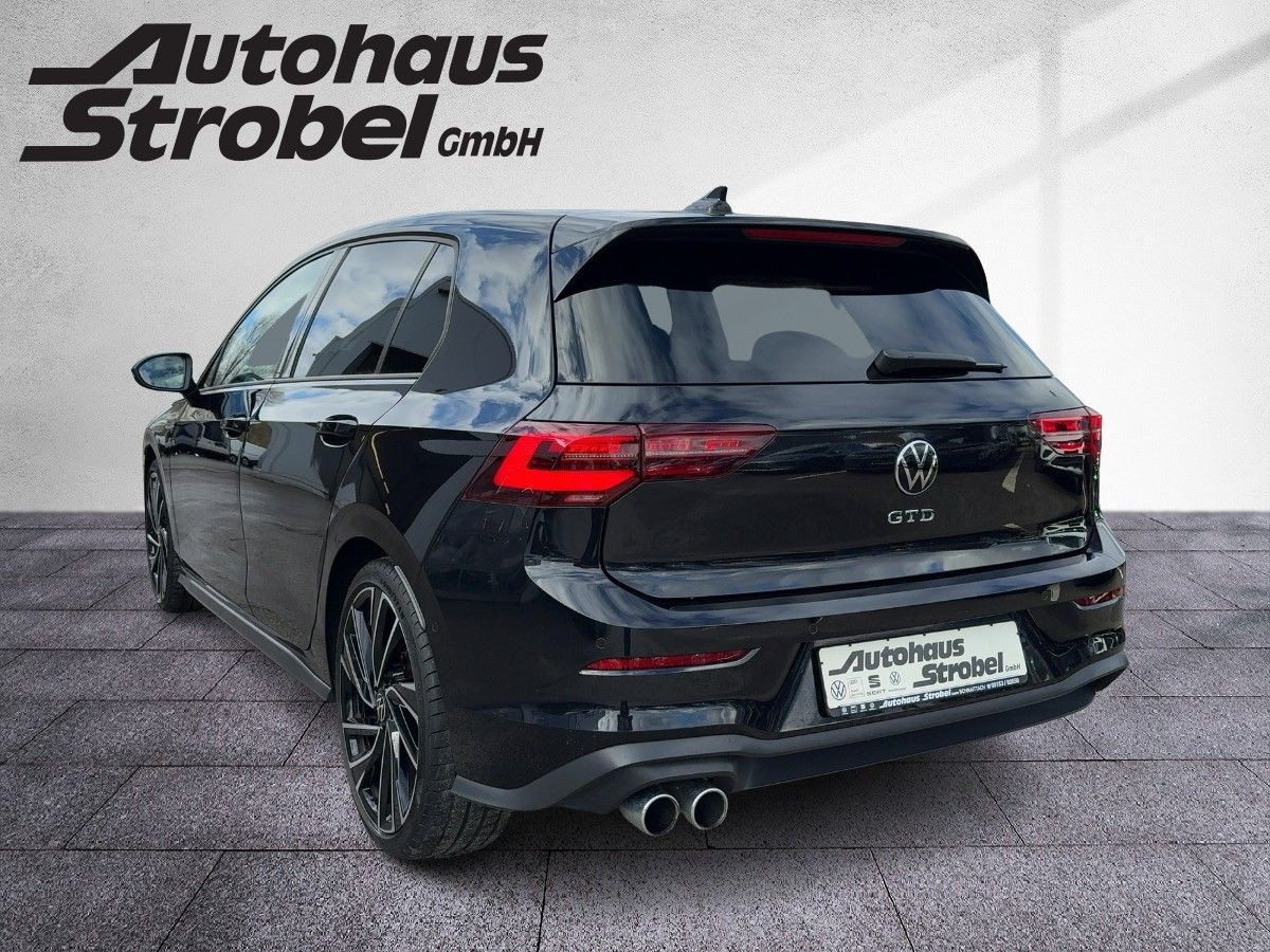 Golf VIII GTD 2.0 TDI DSG BLACK STYLE ACC DCC Navi LED-Matrix HarmanKardon Bluet.