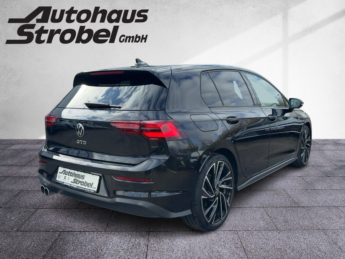 Golf VIII GTD 2.0 TDI DSG BLACK STYLE ACC DCC Navi LED-Matrix HarmanKardon Bluet.