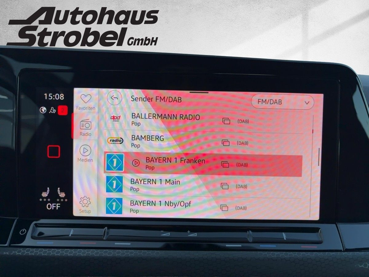 Golf VIII GTI 2.0 TSI DSG ACC LED Climatronic Sitzh. Lane-Ass. Bluet. DAB+