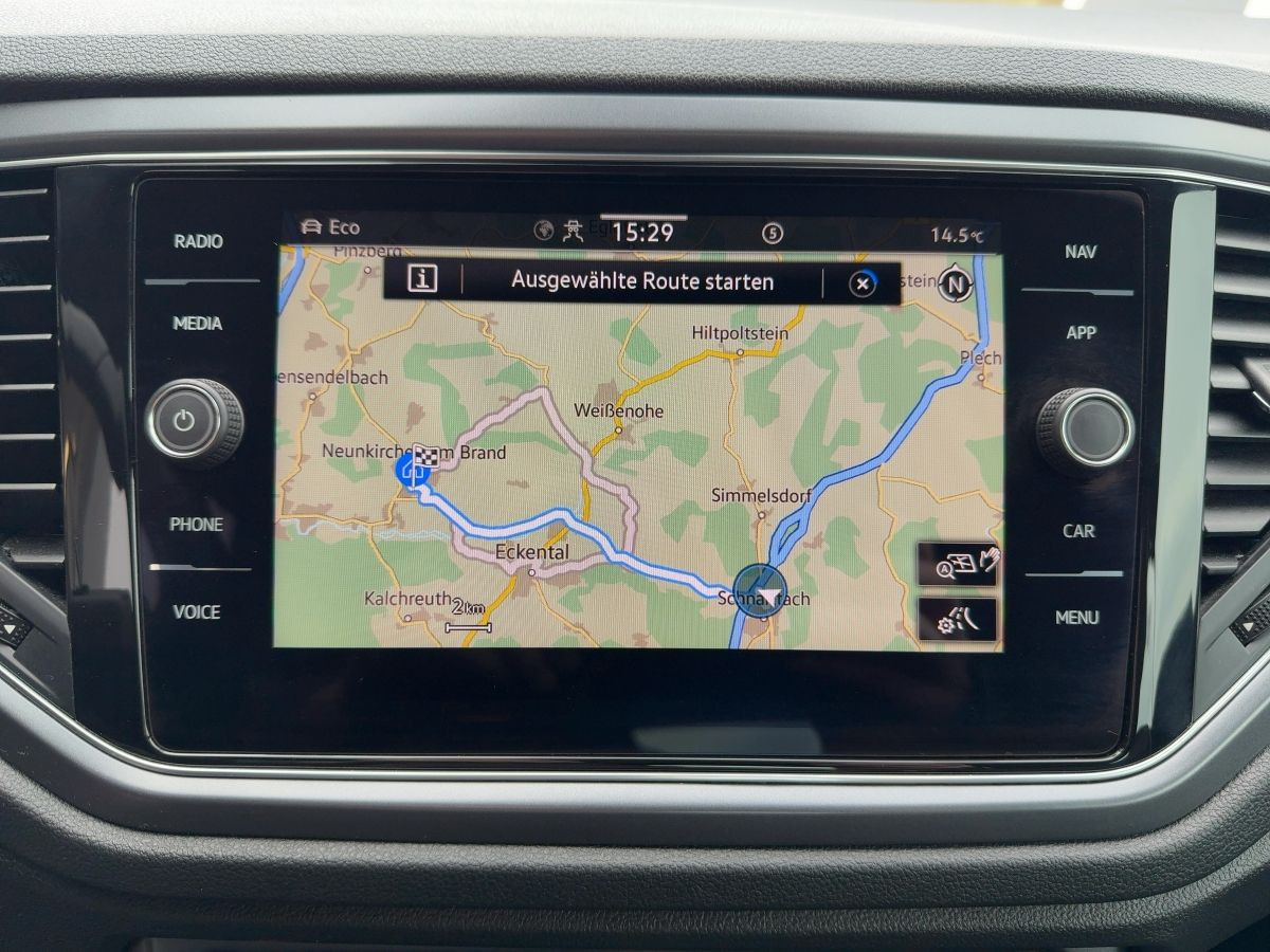T-Roc Cabriolet 1.5 TSI DSG R-Line AHK ACC LED Navi Leder Kamera Bluet. Sitzh.