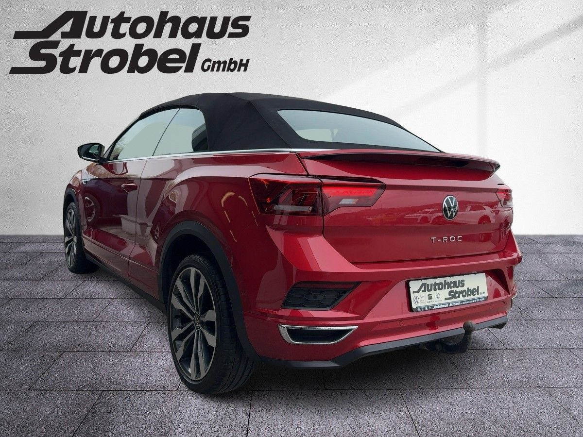 T-Roc Cabriolet 1.5 TSI DSG R-Line AHK ACC LED Navi Leder Kamera Bluet. Sitzh.