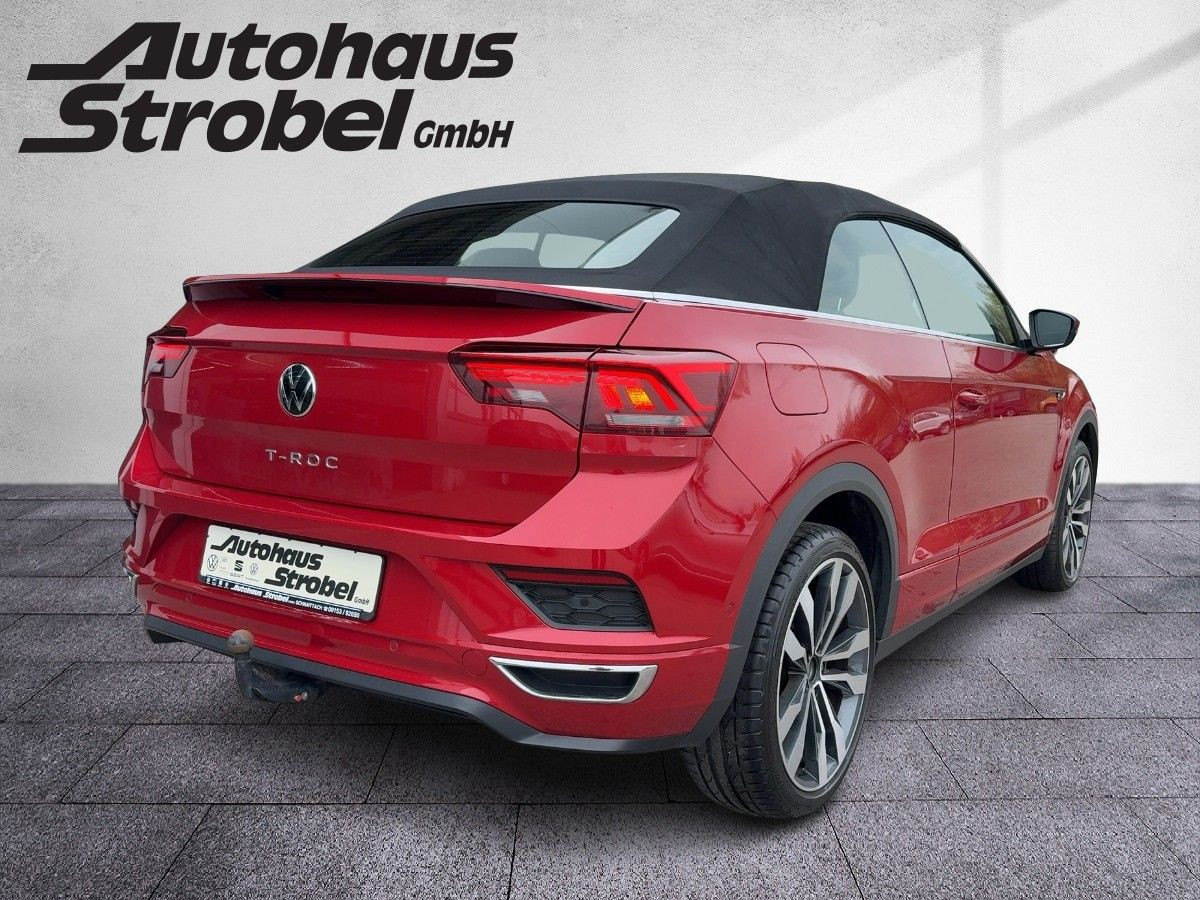 T-Roc Cabriolet 1.5 TSI DSG R-Line AHK ACC LED Navi Leder Kamera Bluet. Sitzh.