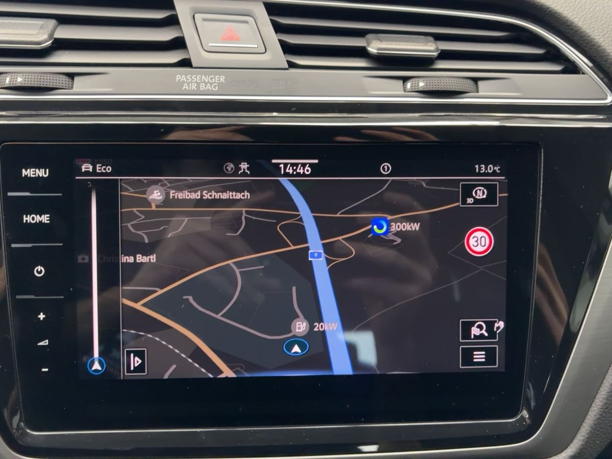 Touran 2.0 TDI DSG Comfortline 7-Sitze ACC DCC AHK LED Navi Climatronic Kamera