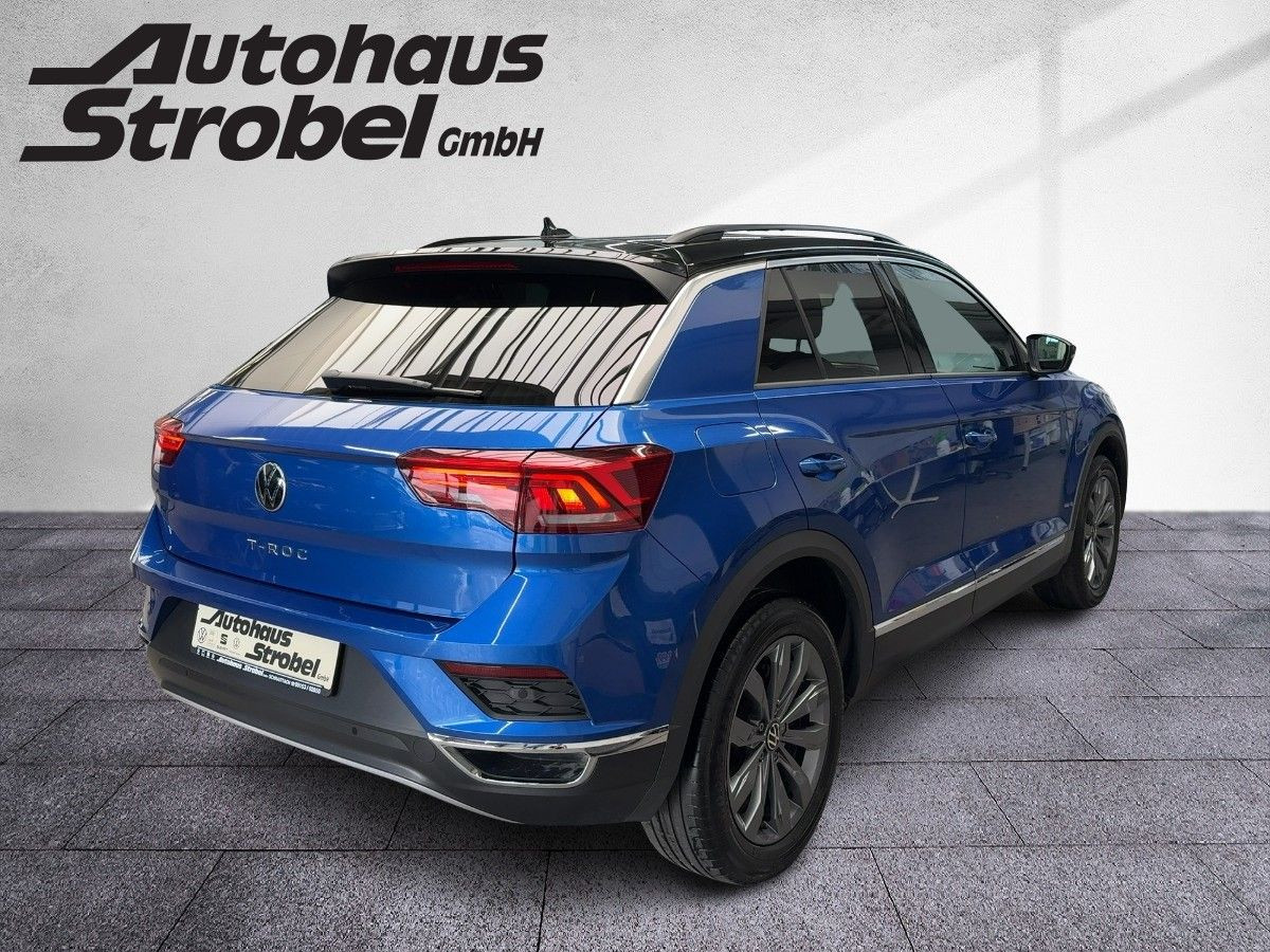 T-Roc 1.5 TSI DSG Sport ACC LED Navi Climatronic Pano. Kamera Sitzh. DAB+ Bluet.