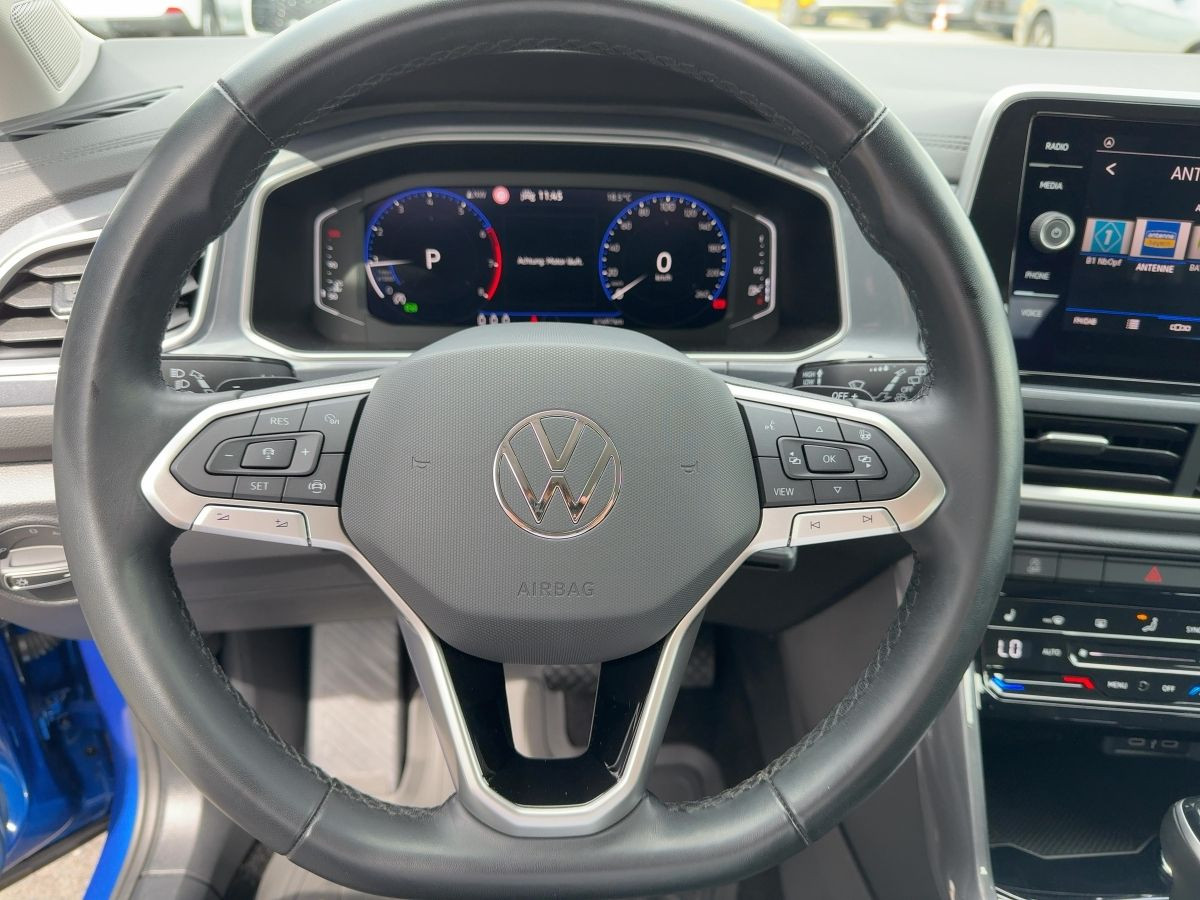 T-Roc 1.5 TSI DSG Style AHK ACC LED-Matrix Navi Kamera Sitzh. Climatronic Bluet.