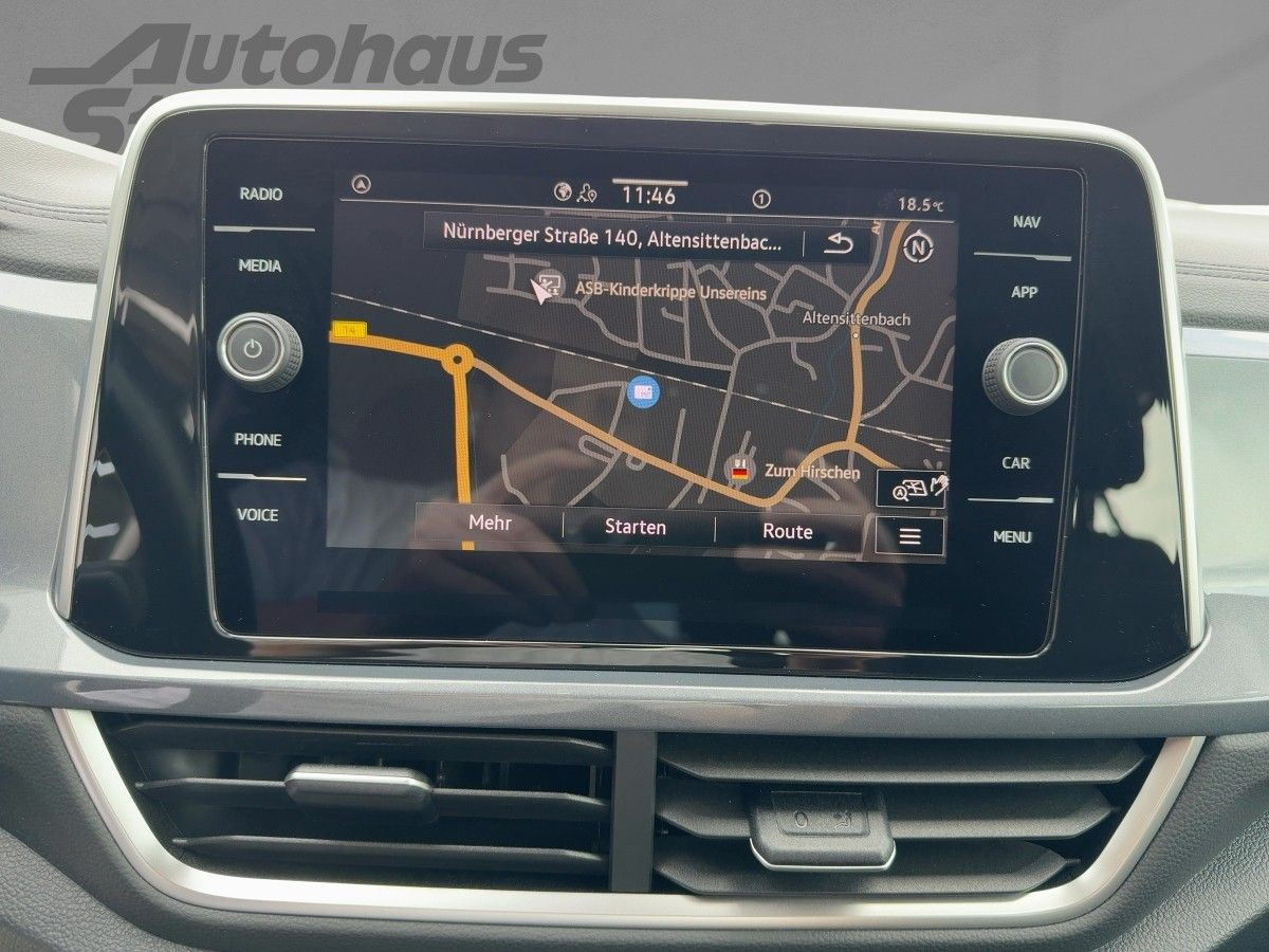 T-Roc 1.5 TSI DSG Style AHK ACC LED-Matrix Navi Kamera Sitzh. Climatronic Bluet.