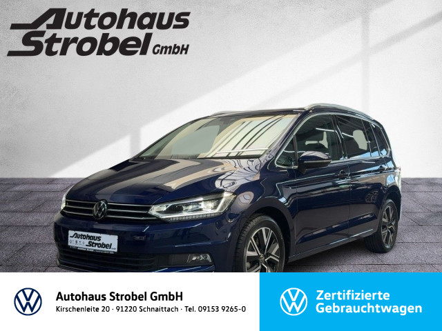 Touran 2.0 TDI DSG Highline ab 2,49% AHK LED Navi Pano ...