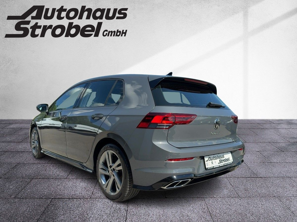 Golf VIII 1.5 TSI R-Line AHK ACC LED Navi Climatronic Einparkh. Sitzh. Lane-Ass.