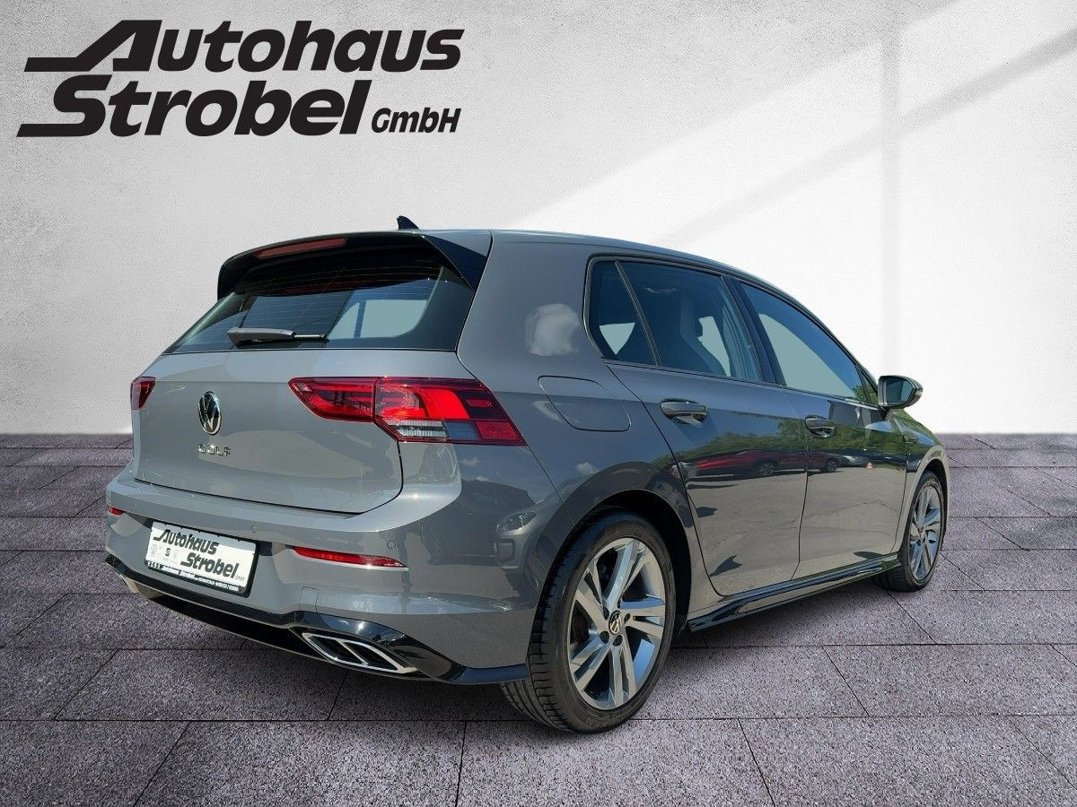 Golf VIII 1.5 TSI R-Line AHK ACC LED Navi Climatronic Einparkh. Sitzh. Lane-Ass.