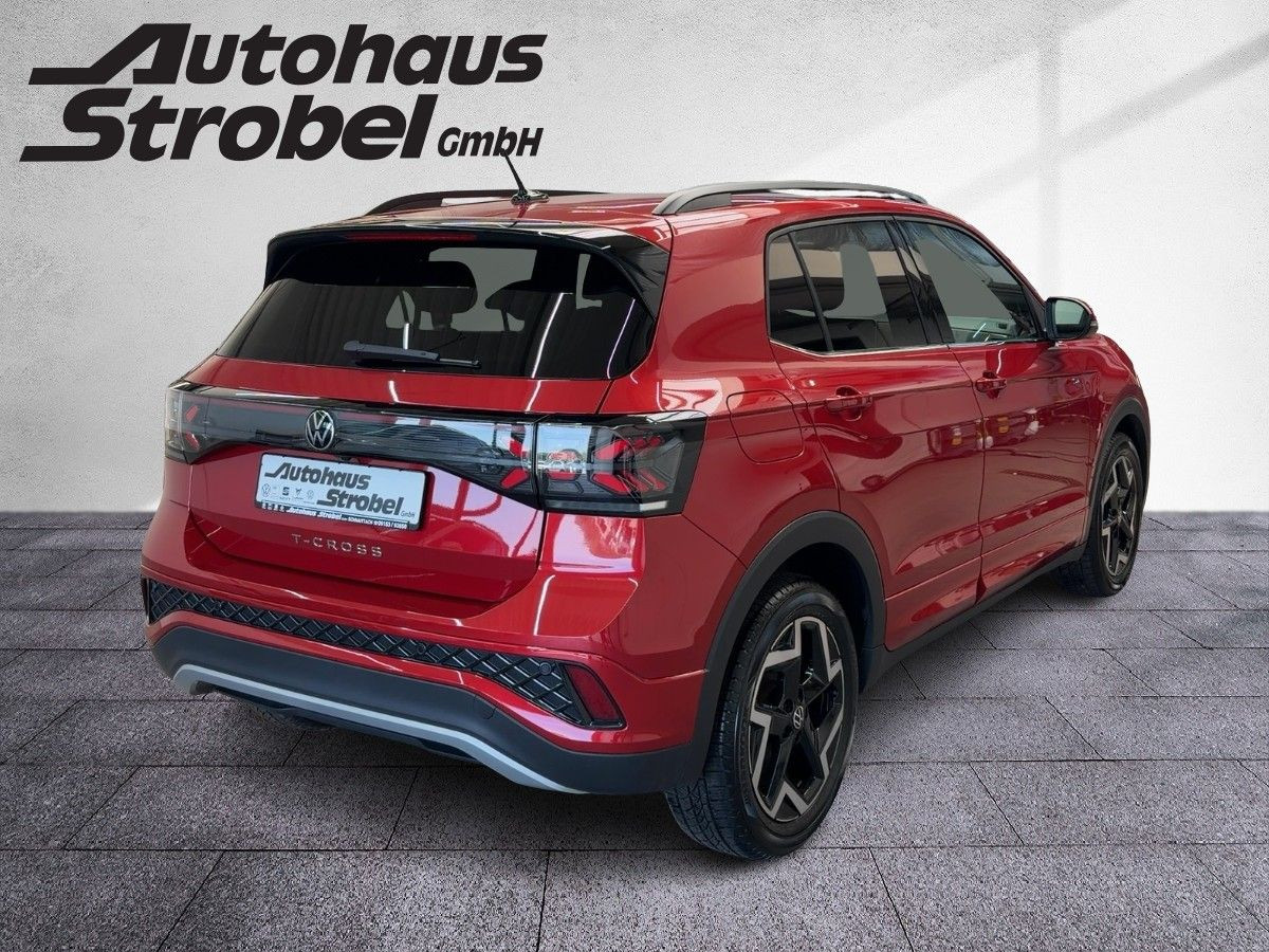 T-Cross 1.5 TSI DSG R-Line ab 3,99% ACC AHK Navi LED-Matrix Kamera Bluet. Sitzh.