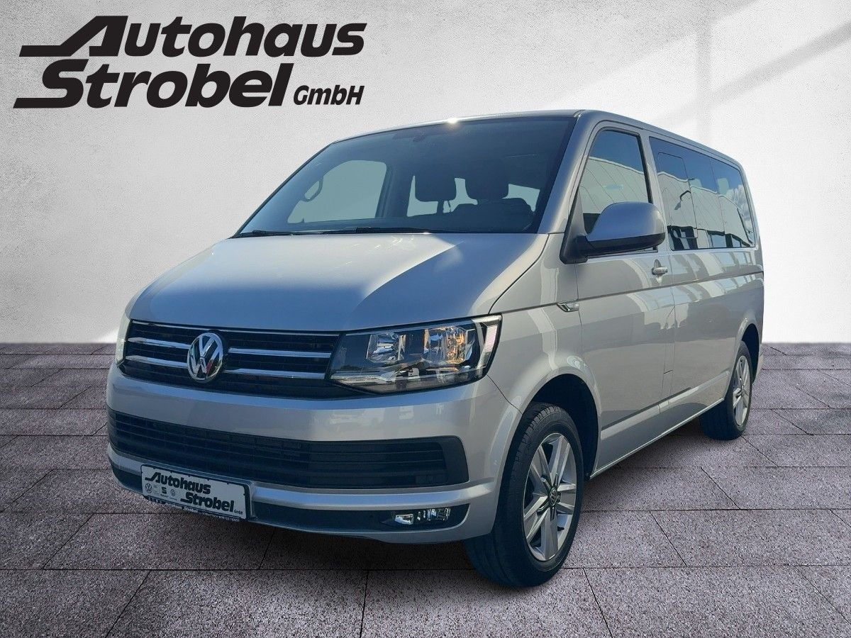 T6 Caravelle 2.0 TDI Comfortline 9-Sitze Parkp. Climatronic Tempo. Nebel Bluet.