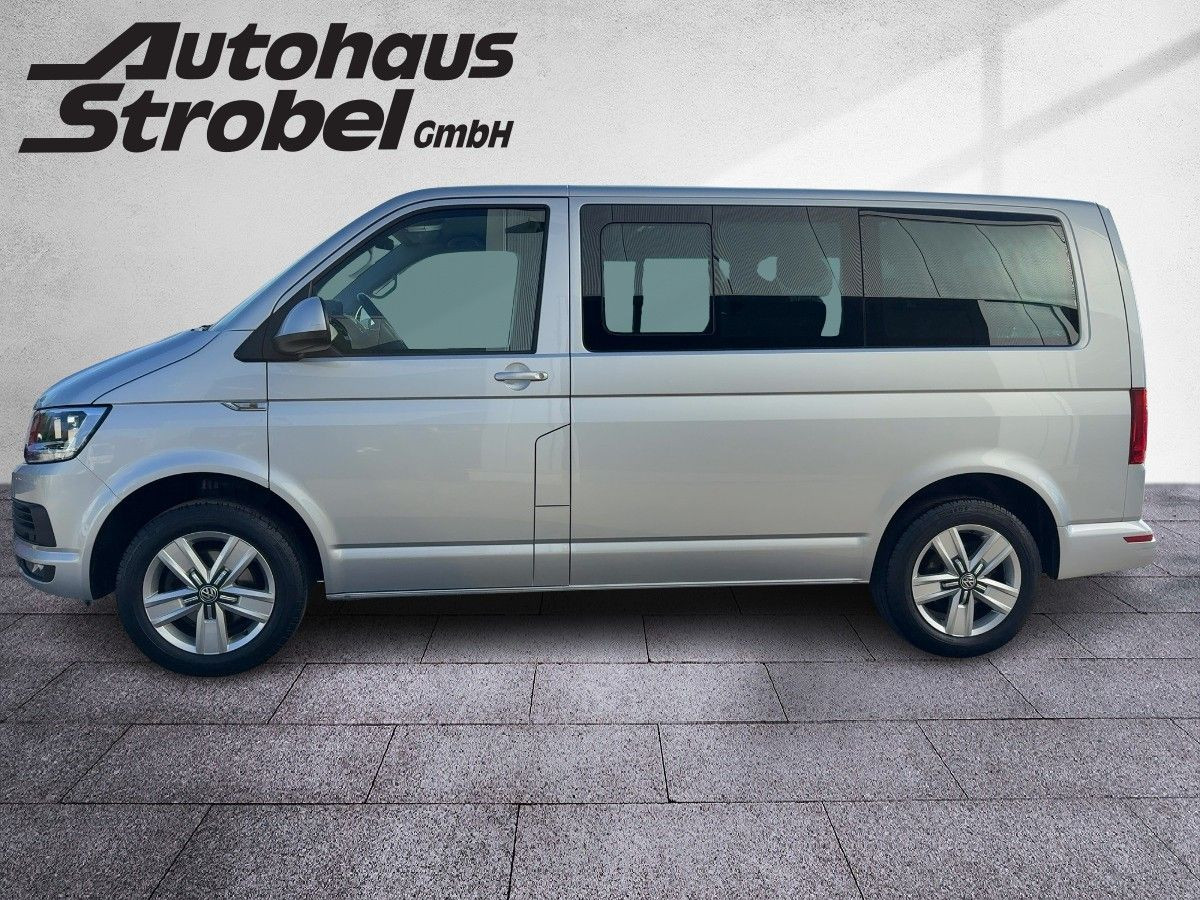 T6 Caravelle 2.0 TDI Comfortline 9-Sitze Parkp. Climatronic Tempo. Nebel Bluet.