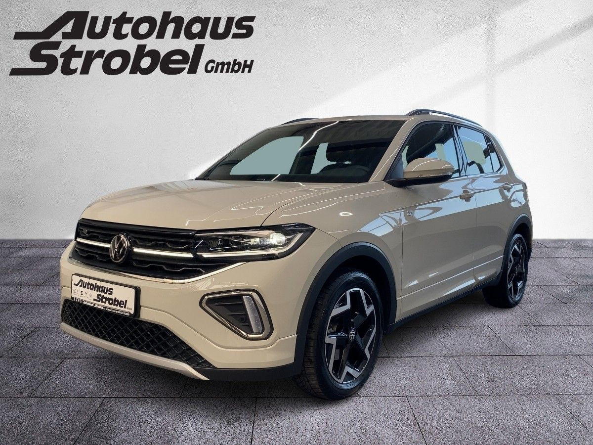 T-Cross 1.5 TSI DSG R-Line ab 3,99% AHK ACC Navi LED-Matrix Kamera Bluet. Sitzh.