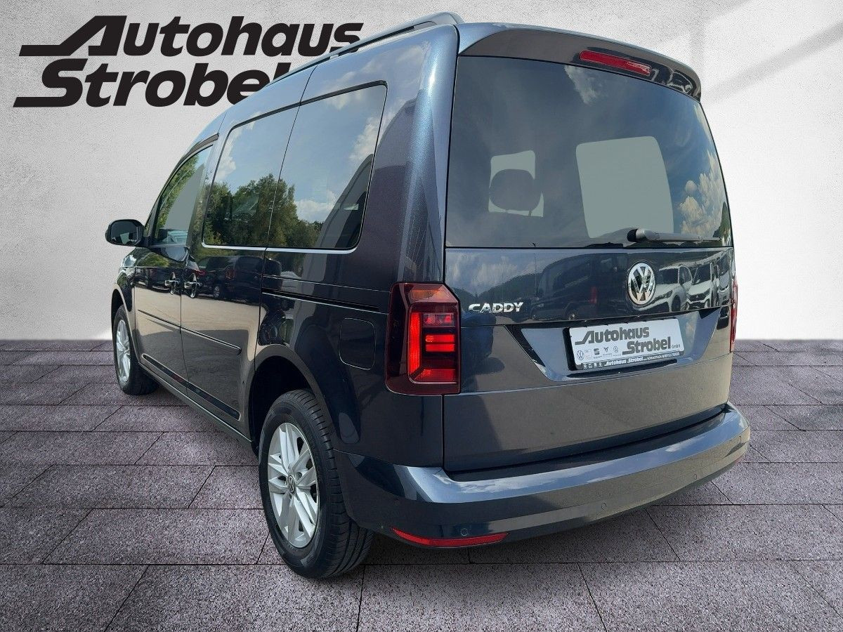 Caddy Kombi 2.0 TDI Comfortline Park-Ass. Sitzh. Climatronic Bluet. DAB+ Nebel