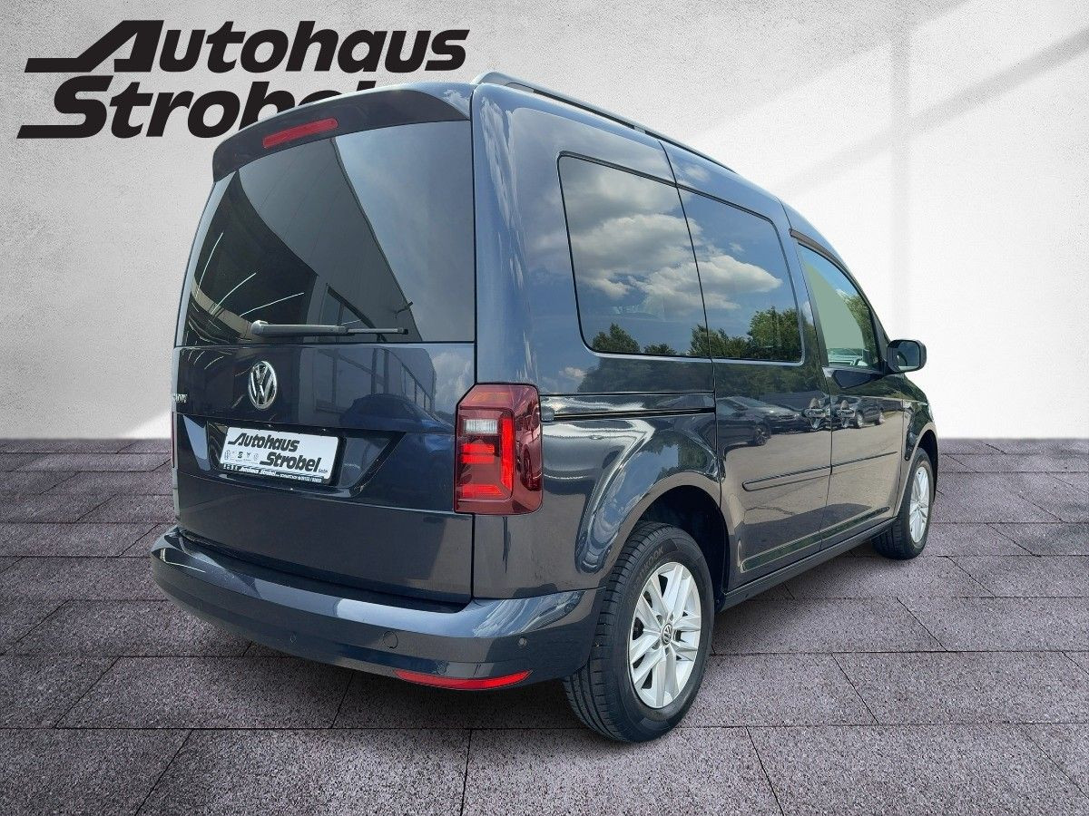 Caddy Kombi 2.0 TDI Comfortline Park-Ass. Sitzh. Climatronic Bluet. DAB+ Nebel